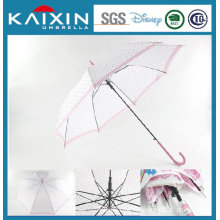 ISO 9001 baratos mulheres brancas Straight Umbrella